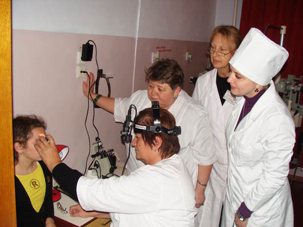 Детское офтальмологическое отделение областной больницы
